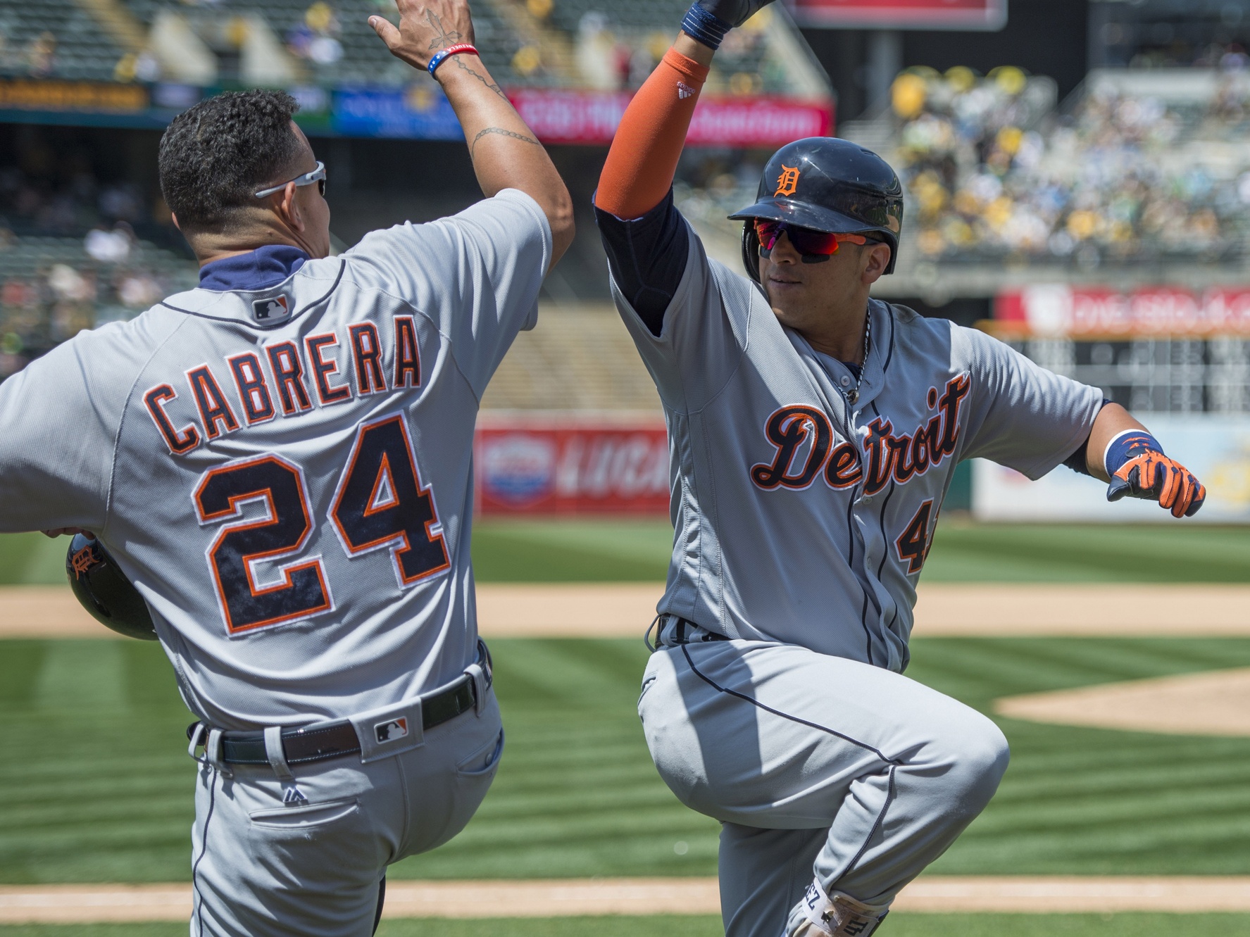 Miguel Cabrera and Victor Martinez