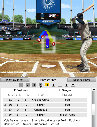 seager homer 070916 - 4th inning
