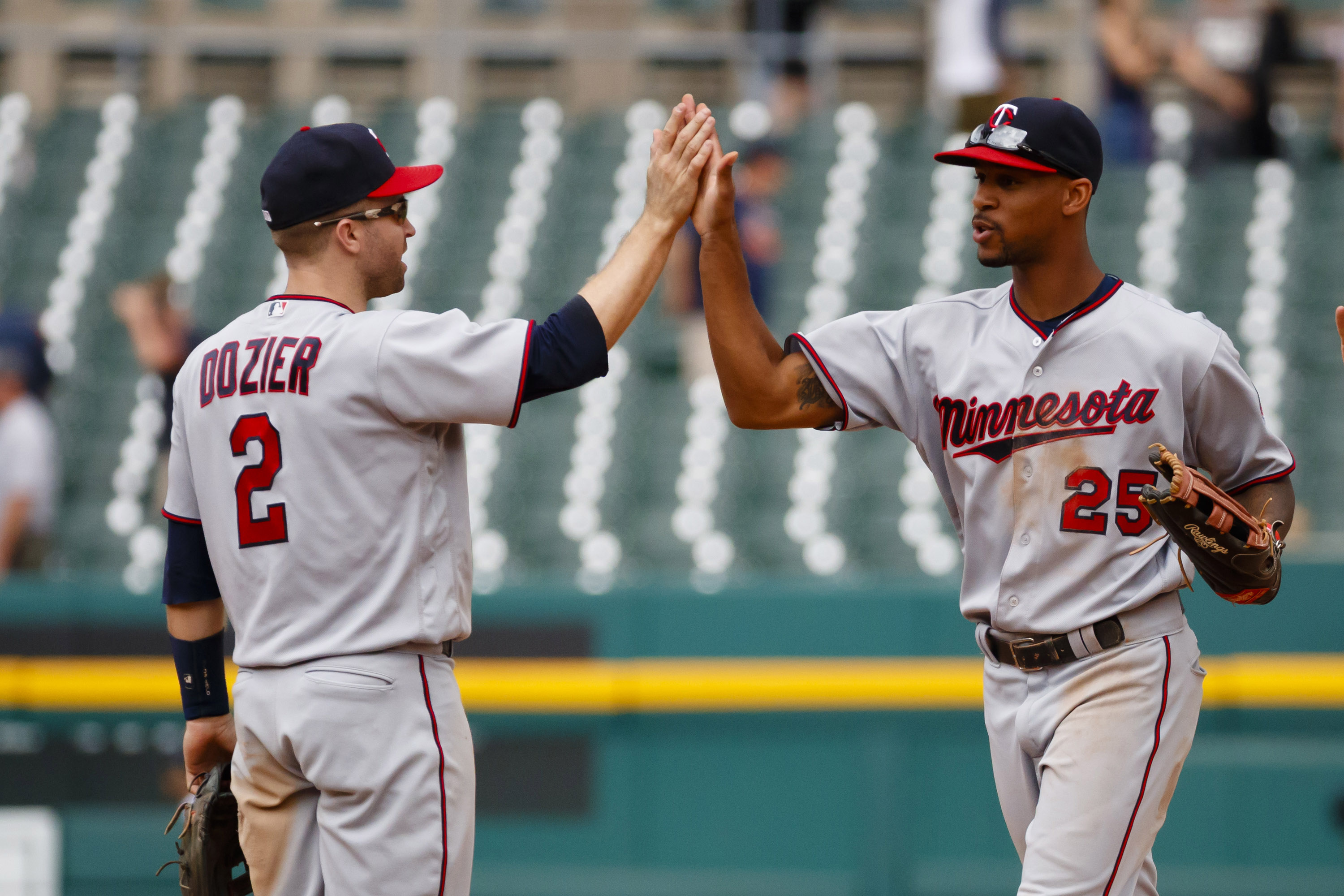 Byron Buxton and Brian Dozier
