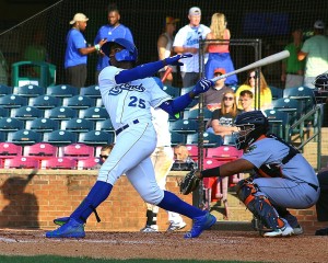 Seuly Matias, RF, Lexington Legends, Takes a Big Cut-new edit