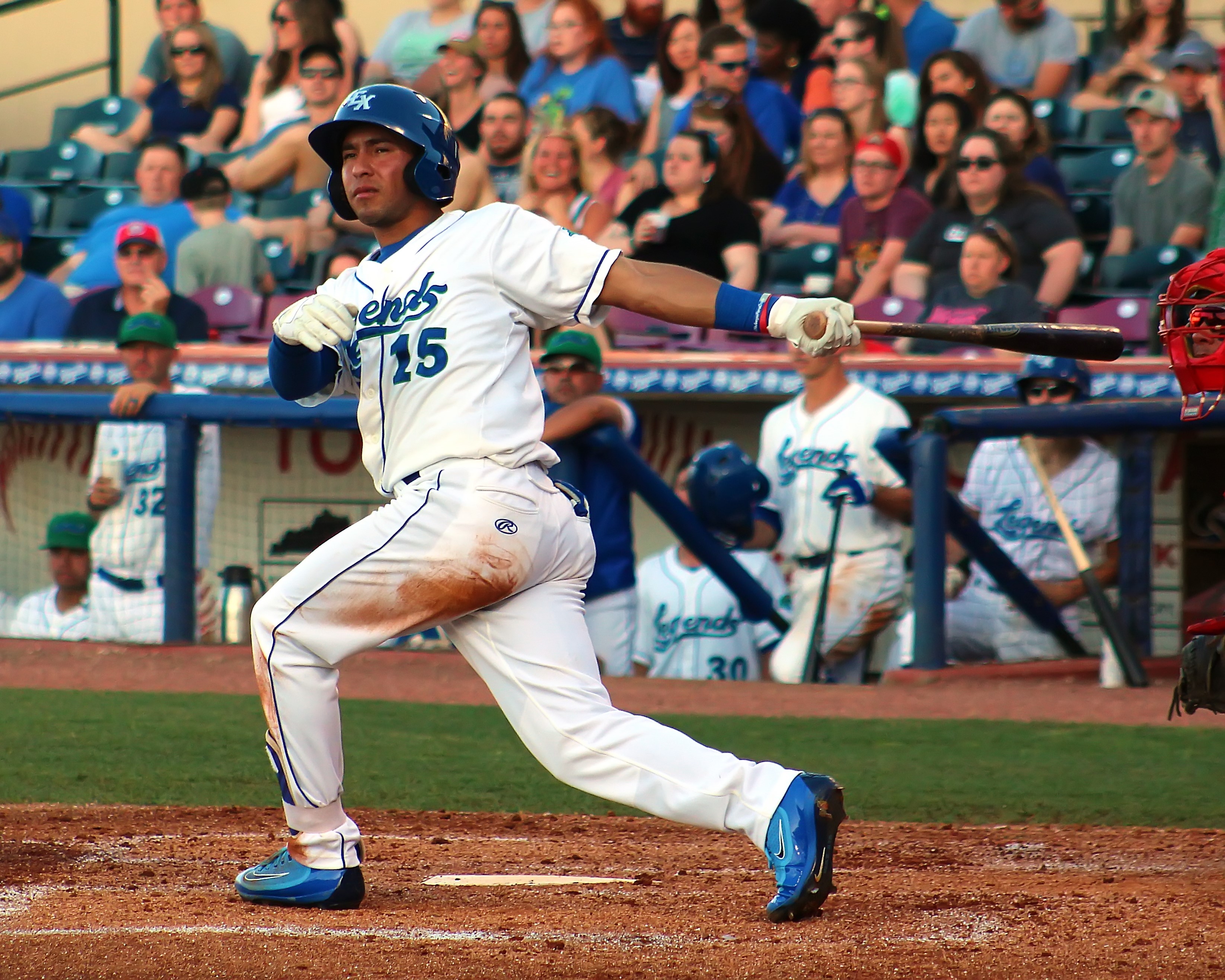 Cristian Perez, SS, Lexington Legends, Turns On a Pitch_filtered